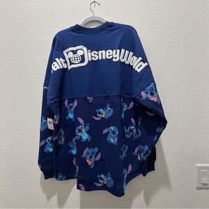 Disney Parks 2025 WDW Stitch All Over Spirit Jersey Size Large New